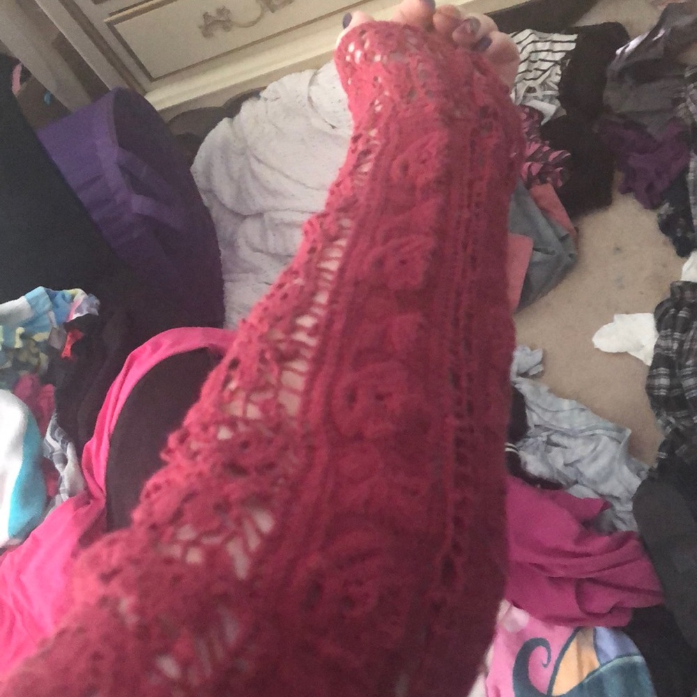 Red see through top - Picture 4 of 4